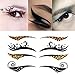 40pairs Mix Eye Liner Sticker Tattoos 4 Different Styles in One Bag Makeup Tools