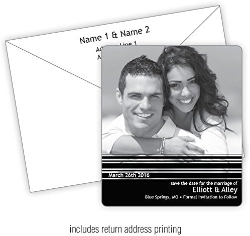Sweetheart - 3.5x4 Wedding Magnet with FREE Printed Envelopes