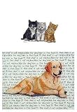 Three Kittens Glass Cutting Board