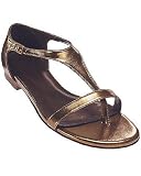 Metallic sandal