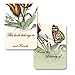 Laurel Butterflies - Set of 12 Assorted Adhesive Bookplates