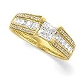14K Yellow Gold Diamond Engagement Ring - 1.50 Ct.