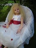 Reborn Reallife Unikat Angelica von Reva Schick mit gerootetem Echthaar und Echtheitszertifikat