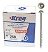 Tools & Hardware : Kreg SML-C250W-250 2-1/2-Inch Pocket Hole Screws, #8 Coarse, WasherHead, 250-Pack