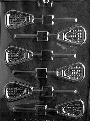 LACROSSE LOLLY Sports Candy Mold Chocolate