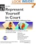 Represent Yourself in Court: How to Prepare and Try a Winning Case
