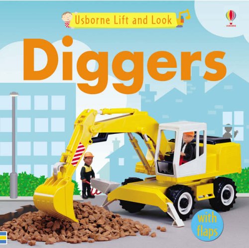 Childrens Toyshop  Children & Baby Books : Diggers (Lift and Look)