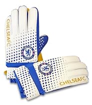 Chelsea Goalie Gloves Kids - Blue And White