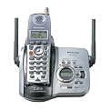Panasonic 5.8GHz Cordless Phone with Answering Machine - Silver (KX-TG5631S)