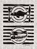 Produkt-Bild: Sabine Glandorf - Fischgericht II Poster / Kunstdruck (30 x 40)