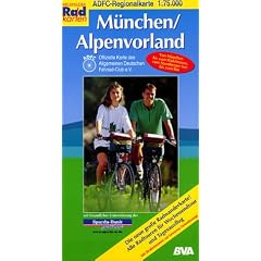 ADFC Regionalkarten, M�nchen, Alpenvorland: Von M�nchen bis zum Walchensee, vom Starnberger See bis zum Inn. Alle Radtouren f�r Wochenendtour und ... Mit Stra�ennamen zur besseren Orientierung