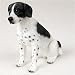   - Pointer, Black/White Original Dog Figurine (4in-5in)