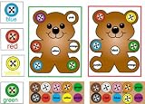 BEAR BUTTON BINGO/LEVEL 3