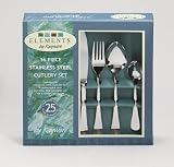 Elements 16Pc Stainless Steel Cutlery Set