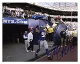 Michael Strahan New York Giants - Tunnel Shot - Autographed 8x10 Photograph