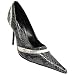 Michael Antonio Python Print Pointed Toe Pumps