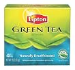Lipton Green Tea, Decaffeinated, Tea Bags, 40-Count Boxes (Pack of 6)