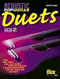 Zoom Produkt-Bild: Acoustic Pop Guitar Duets: Mittelschwere Duo-Arrangements mit Play along-CD zum Erarbeiten der einzelnen Stimmen