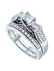 1.02CTW DIAMOND BRIDAL SET