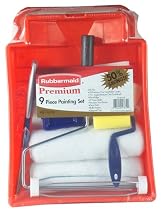 Shur-Line RR57379 Rubbermaid Premium Painting Set, 9-Piece