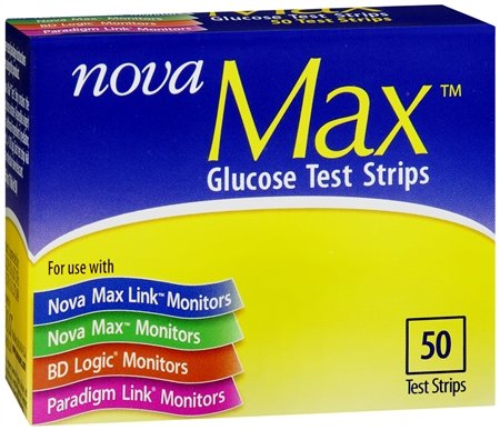 Nova Max Test Strips (50ct)