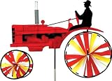 Old Tractor Red Garden Spinner