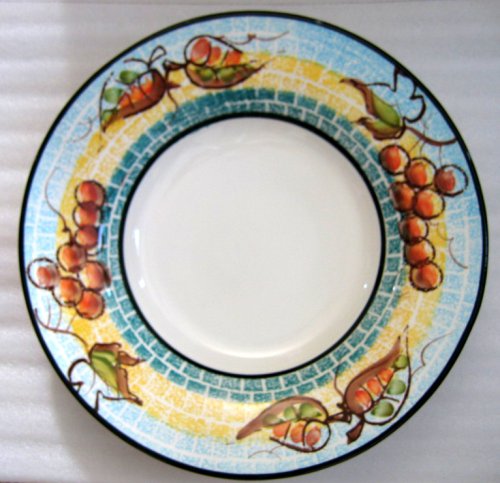 Kitchen: Stovit Italian Made Large Round Serving Bowl / Platter 17