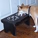Hand Made Primitive Style Raised Dog Feeder - Custom Built - Choice of Height and Color