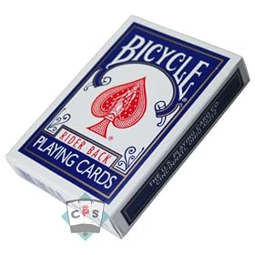 Cartes Bicycle - Cartes Poker - Cartes Bicycle Rider Back Bleu
