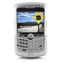yooZoo Crystal Hard Plastic Case for RIM BlackBerry Curve 8300 / 8310 / 8320 Cellphone Smartphones - Ozone Clear