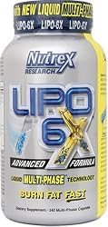 Nutrex research, Lipo-6x,  Liquid Multi-Phase, 240 Multi-Phase Capsules