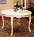 Antique White Hills of Provence Dining Table