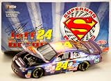 1999 - Action / NASCAR - Jeff Gordon #24 - Superman Racing / DuPont - Chevy Monte Carlo - ChromaLusion Blue Steel Prizm Paint - Very Rare - 1:24 Scale Diecast Metal - Limited Edition - Collectible