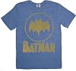 Junk Food Batman Circle Logo Blue T-shirt Tee