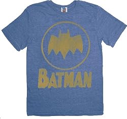 Junk Food Batman Circle Logo Blue T-shirt Tee
