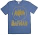 Junk Food Batman Circle Logo Blue T-shirt Tee