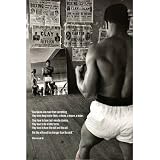 Muhammad Ali-Training in the Gym, Sports Poster Print, 24 by