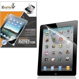 KHOMO Anti-Glare Invisible Screen Film Protector for new Apple iPad 2 (NEWEST VERSION March 2011... by 