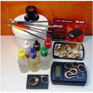 Portable-Gold-Test-Kit-6-Test-Acids-10k-14k-18k-22k-Silver-Platinum-JSP-Test-Acids-Test-Stone-10x-Loupe-Keychain-Files-Fast-Weigh-MS-600-Scale