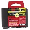 3M 9251NA-2 Heavy-Duty Power Sanding Belts, 2.5-Inch by 16-Inch, Medium Grit, 2-Pack