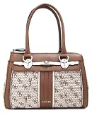 Guess Adelisa Small Satchel Bag, Brown