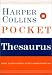 Book HarperCollins Pocket Thesaurus