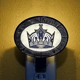 Los Angeles Kings Glass Nightlight