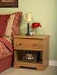 Liberty Oak Finish Nightstand By Ameriwood Furniture