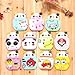 Famixyal 10 Pcs Hello Kitty Doraemon Angry Birds Mario Cartoon Face Warm Mask Student Child's Face Mask Anti-fog Anti Dust Mask Cotton Earloop Mask Safety Particle Respirator Home Face Masks Filters Bacteria Protection Soft Mouth-muffle Wholesale