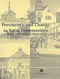 Persistence and Change in Rural Communities: A Fifty Year Follow-up to Six Classic Studies (Cabi)