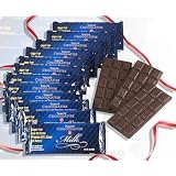 50% Cocoa Creamy Milk Low Carb Sugar Free 3 oz. Bars. Twelve 12 Bars 36 Ounces Total by YC Chocolate
