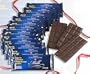 50% Cocoa Creamy Milk Low Carb Sugar Free 3 oz. Bars., Twelve (12) Bars, (36 Ounces Total)