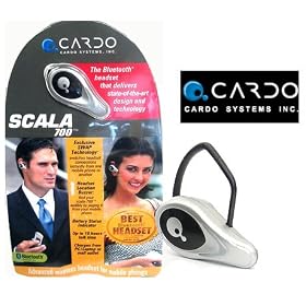 Cardo scala 700 - Headset ( over-the-ear ) - wireless - Bluetooth 2.0 EDR - active noise canceling