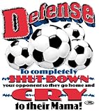 IMAGE OF Defense Soccer Short Sleeve T Shirt, Youth Lg